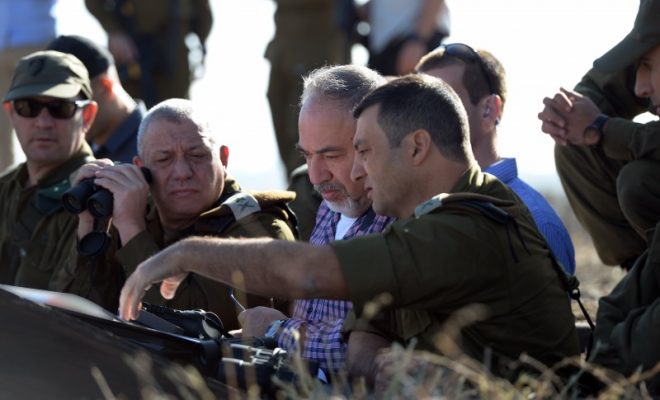 השר ליברמן בצפון