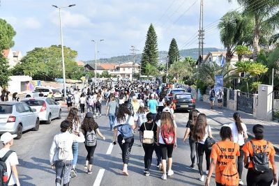 מגדל העמק: 2,500 משתתפים בצעדה המסורתית "בשבילי רפי"