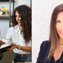 יפעת הללי עם מירי כהן ואלין כהן