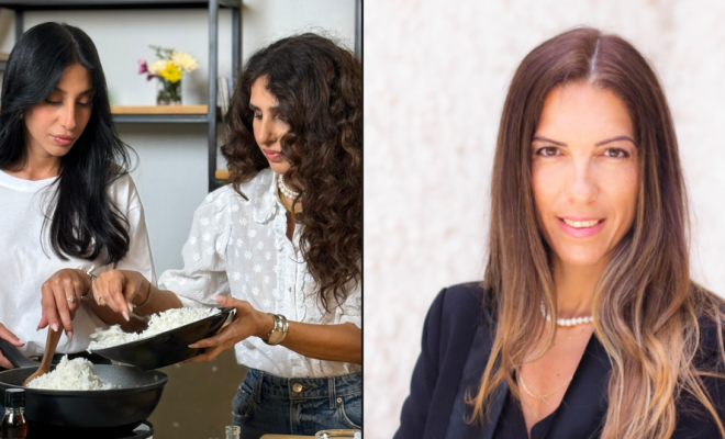 יפעת הללי עם מירי כהן ואלין כהן