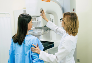 בדיקת ממוגרפיה אילוסטרציה