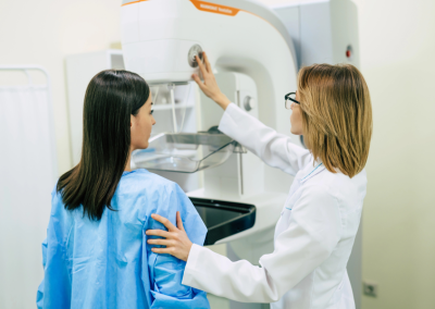 בדיקת ממוגרפיה אילוסטרציה